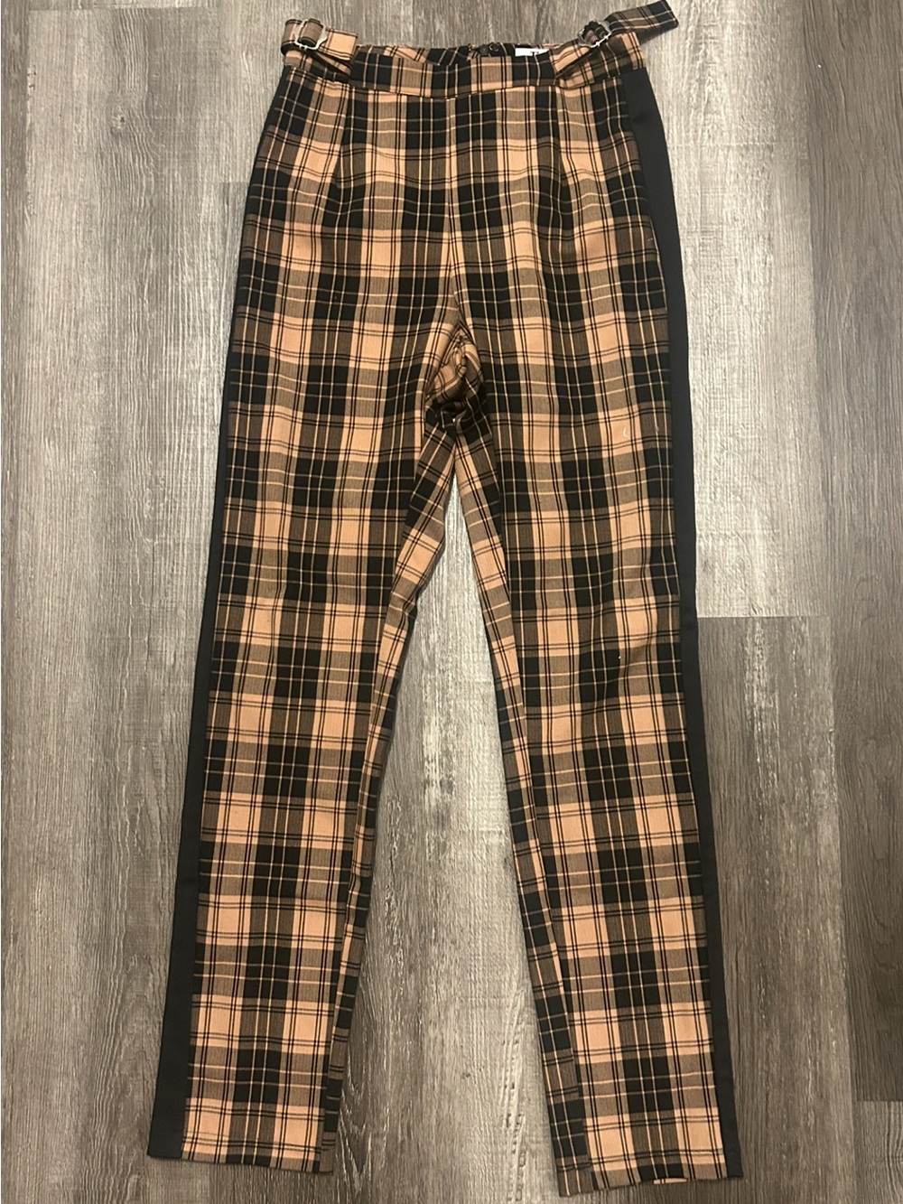 Tiger mist plaid pants